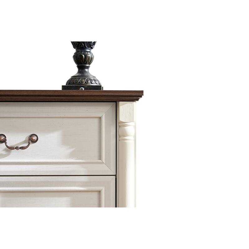 Rustic Rustic Chest of 8 Drawer Dresser Chest