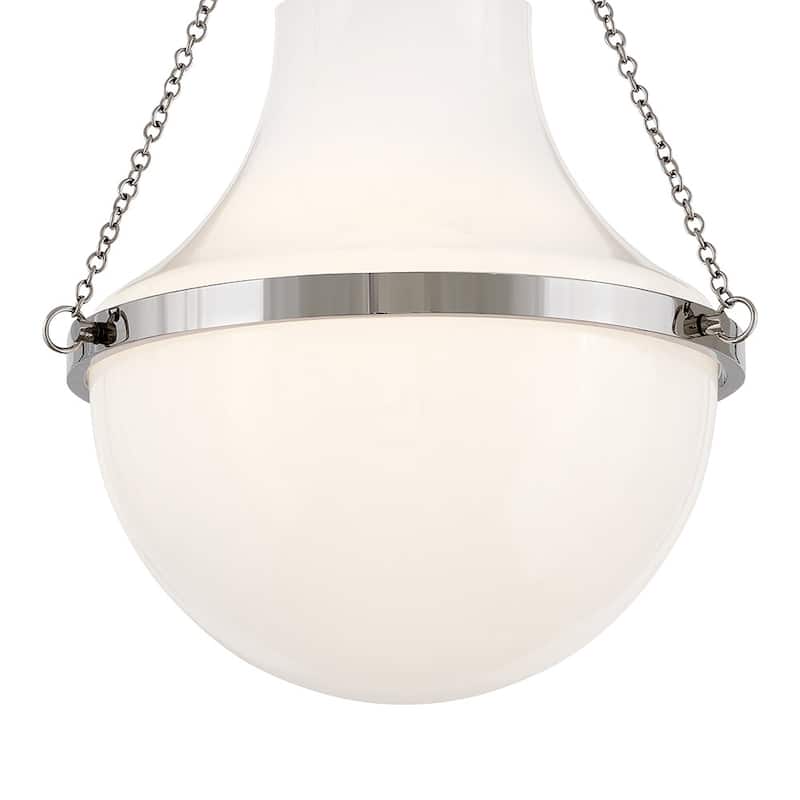 Hinkley Lighting 46891 Collins 15" Wide Semi-Flush Urn Ceiling Fixture