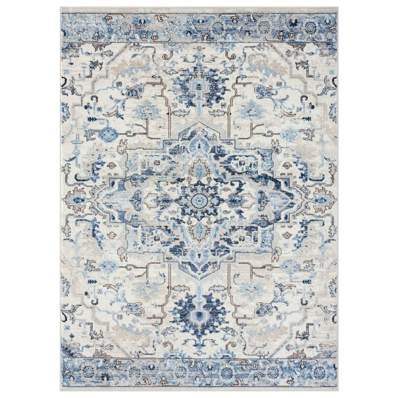 Luxe Weavers Oriental Distressed Area Rug, Indoor Carpet