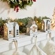 Christmas Stockings that Match 21" Artificial Christmas Mistletoe Wreath with White Berries - 21