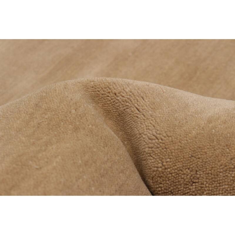 Kashkuli Gabbeh Beige Rug 3'10" x 5'5" - 3'10 x 5'5