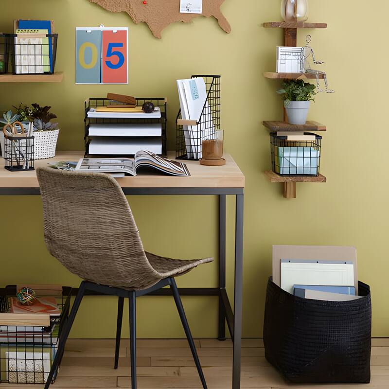 texxture 4 Shelf Floating Wall Shelves Column Shelving, Takara Small, Teak Wood - 8