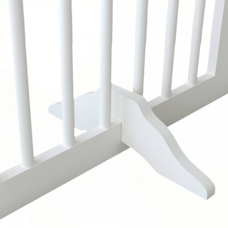 27.6" Height Tall Freestanding Pet Gate