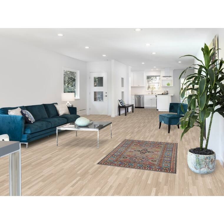 Kazak Oriental Foyer Rug Handmade Wool Carpet - 3'3" x 4'10"