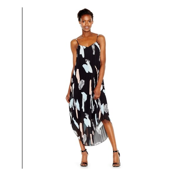 black maxi shift dress