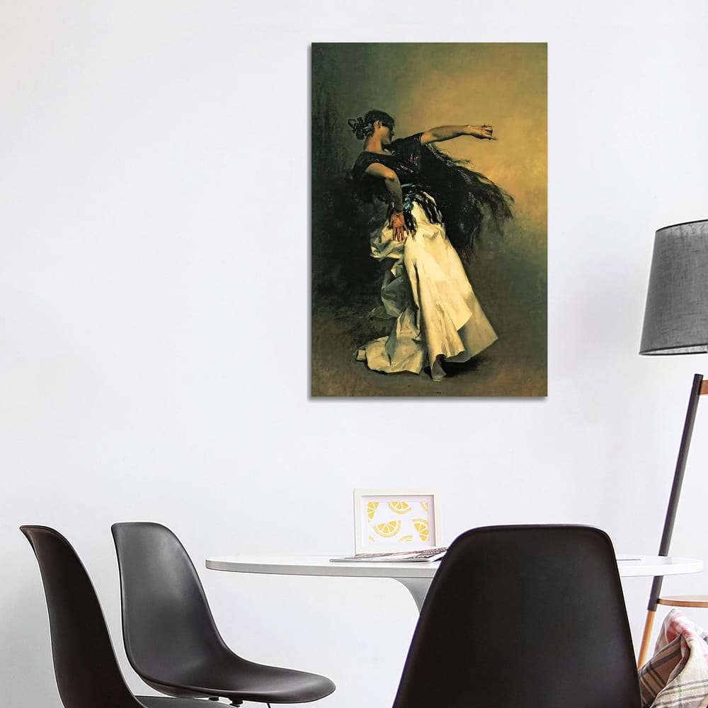 iCanvas "The Spanish Dancer, study for 'El Jaleo', 1882 " by John Singer Sargent Canvas Print