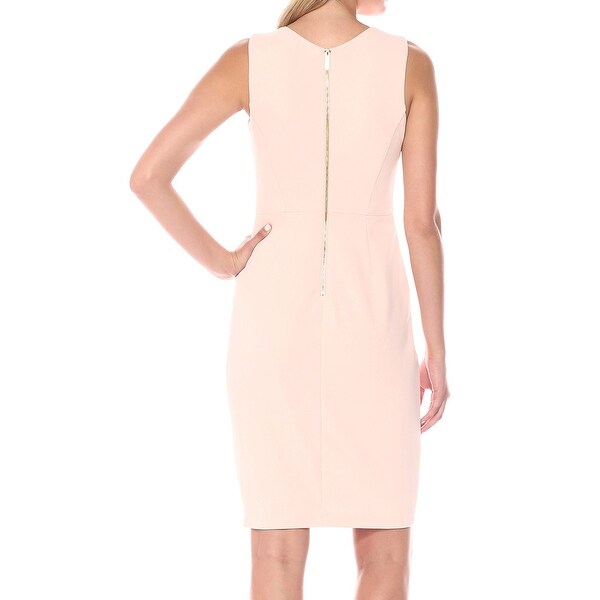 blush pink dress size 16