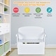 preview thumbnail 19 of 29, Costway 3-in-1 Kids Convertible Storage Bench Wood Activity Table and - See Details