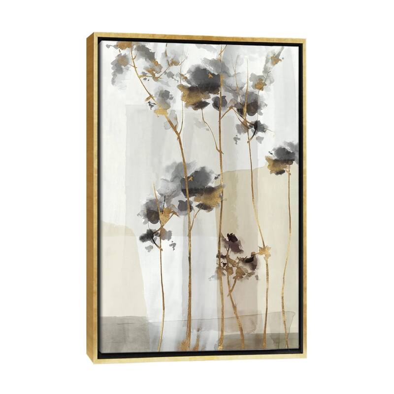 iCanvas "Golden Zen II" by Eva Watts Framed Canvas Print - Gold - 26x18