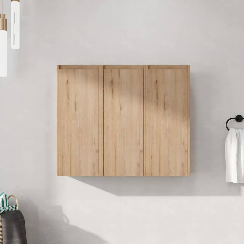 Malwee 12"/36" Bathroom Cabinet Wall Mounted Storage, Bathroom Medicine Cabinet with Soft Close Door and Shelf Over The Toilet