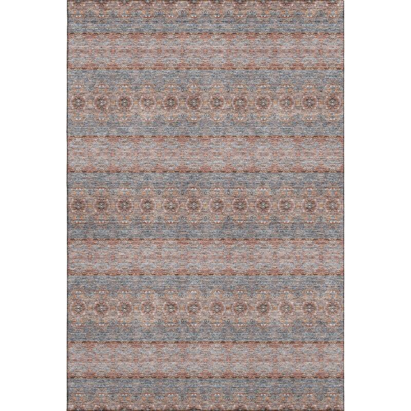 Premium Washable Super Soft Boho Stripes Mayfield Rug