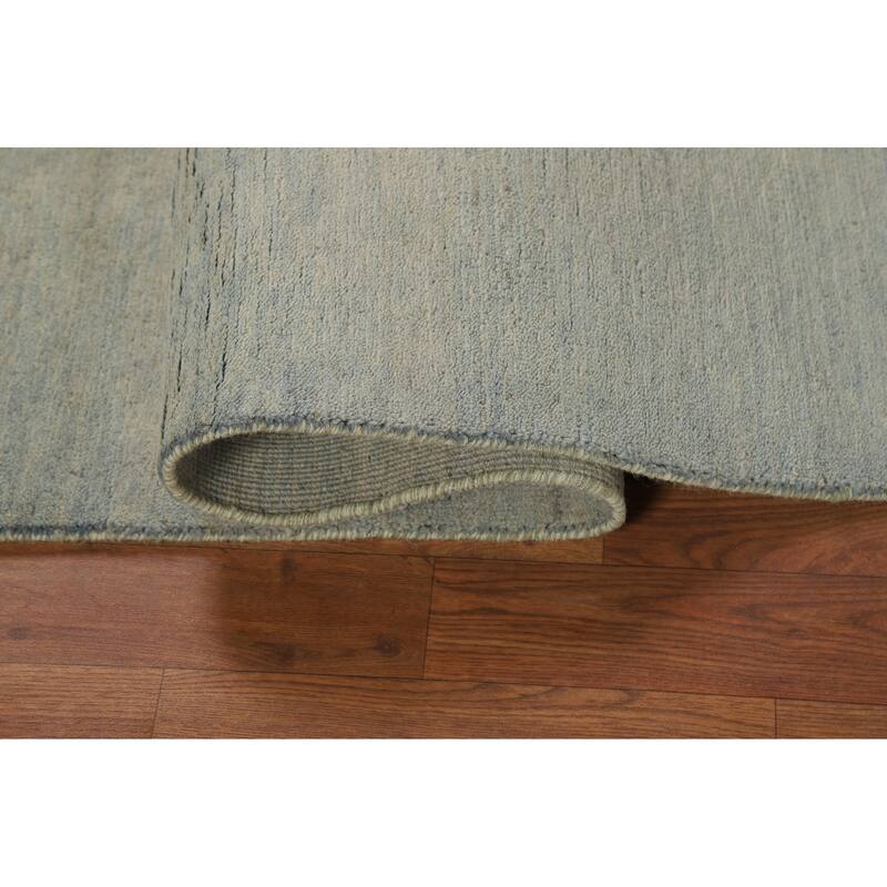 Modern Gabbeh Oriental Foyer Rug Multi-Color Handmade Wool Carpet - 3'2"x 4'11"