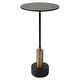preview thumbnail 1 of 2, Uttermost Spector Modern Accent Table - 11.75" dia x 23.75"