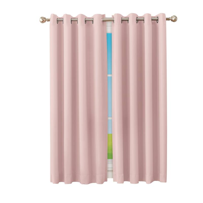 Madison Room Darkening Energy-Saving Curtain Panel