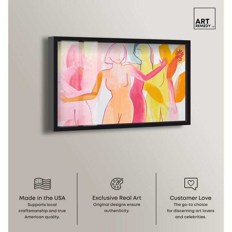 Three Graces Shadowbox by Art Remedy