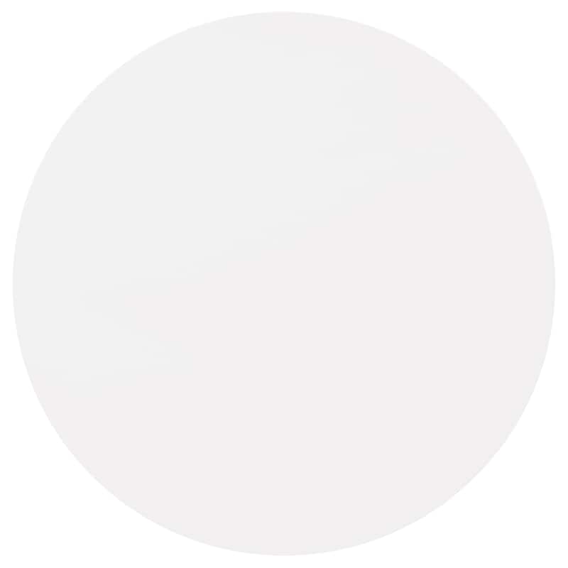 Breckenridge Round 40-inch Round Dining Table Matte White