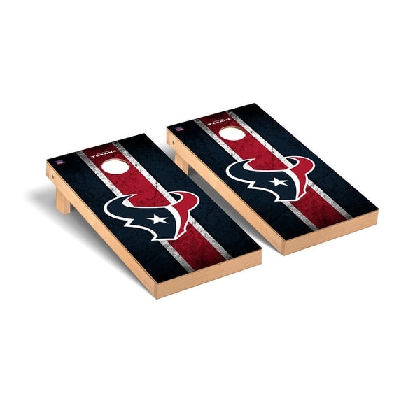 slide 2 of 5, Houston Texans NFL Football Vintage Cornhole Board Set 2