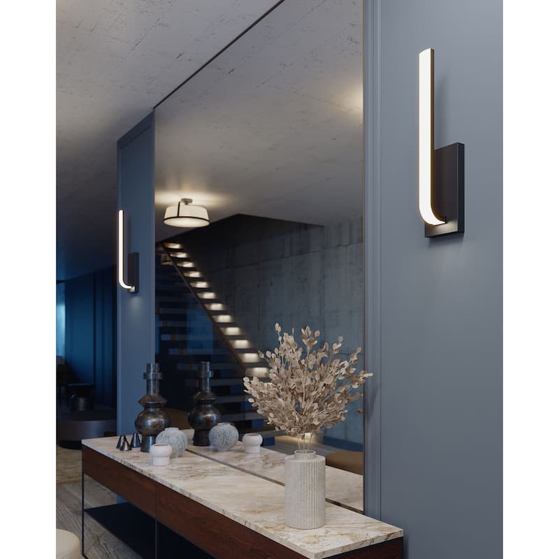 AFX Lumina 20'' LED Sconce - Black