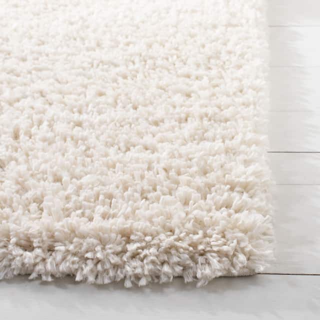 SAFAVIEH August Shag Veroana Solid 1.5-inch Thick Rug
