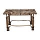 preview thumbnail 1 of 7, Hand-Woven Rattan Side Table or Bench