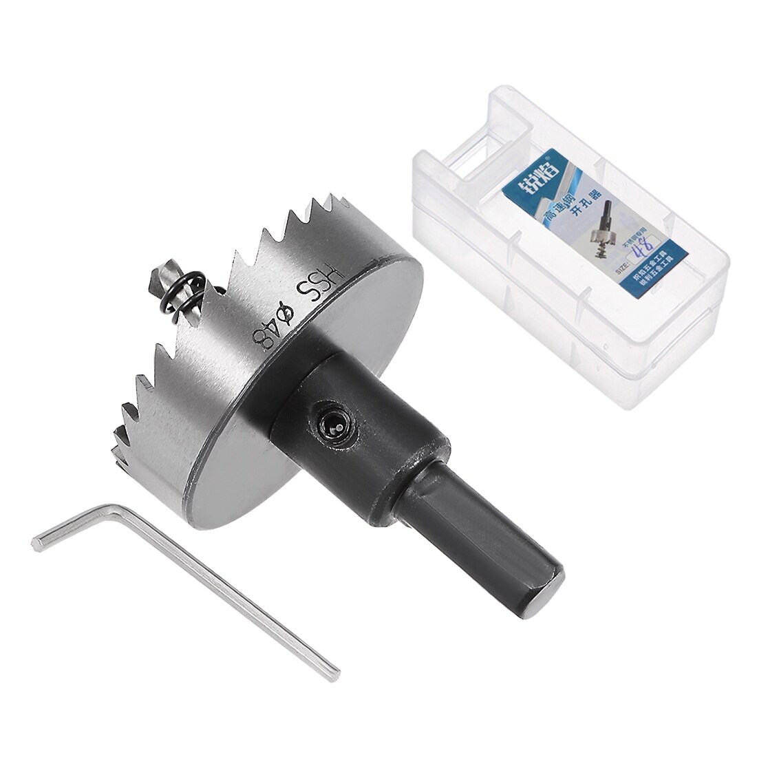 12-80mm HSS Hole Saw Kit – 69mm Tooth Cutter For Metal, Wood, Alloy – Black High-Speed Steel Drill Bit