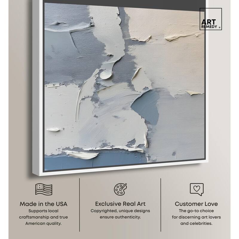 Pebble Path I Canvas by Art Remedy