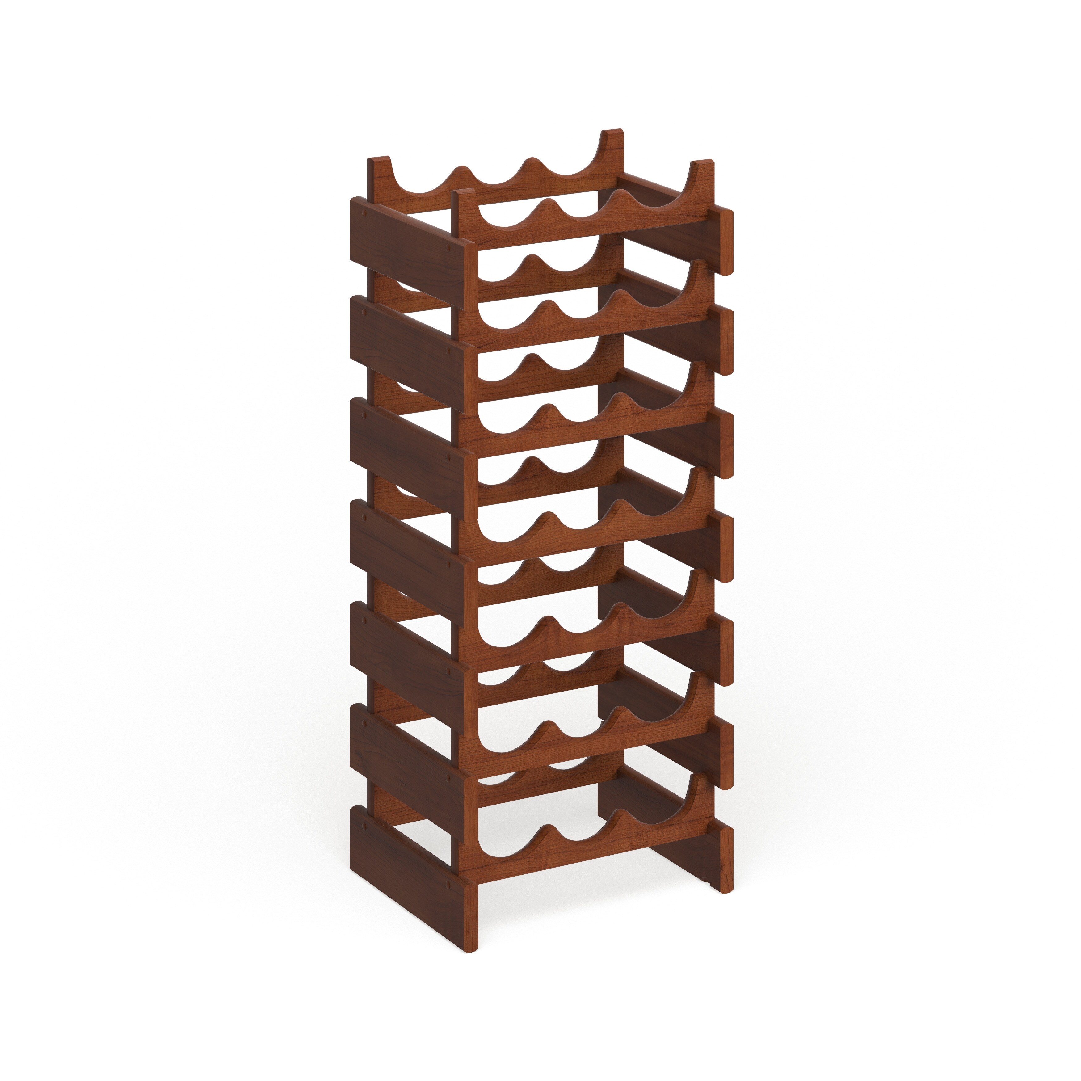 Copper Grove Arapaho 8-bottle Stackable Wood Dakota Wine Rack 