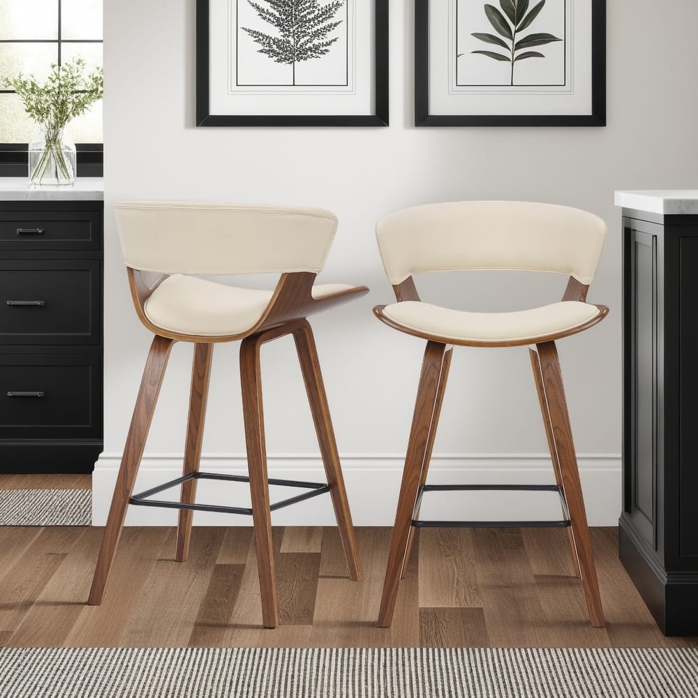 Jagger Modern Counter Height Bar Stool, Counter Chair with Wood Frame