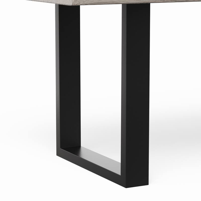 Urbia Brooks Solid Acacia Dining Table - U Base