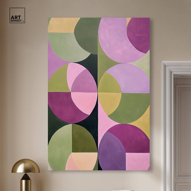 Purpurea II Canvas by Art Remedy, Gallery Wrapped