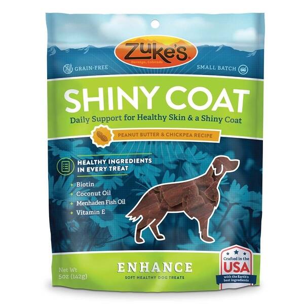 Shop Zuke S Enhance Shiny Coat Peanut Butter Chickpea Recipe Dog