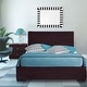 preview thumbnail 24 of 36, Hindes Faux Leather Upholstered Platform Bedroom Set (Multiple Colors)