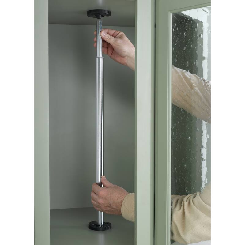 Rev-A-Shelf 20'' Lazy Susan Full-Circle Polymer 2-Shelf, White, 3072-20-11-52