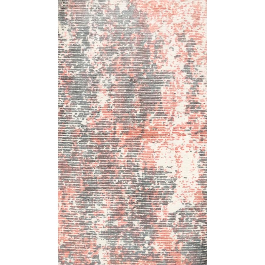 Hand Knotted Oriental Viscose Silk Carpet Modern Abstract Multi-Colored Abstract Area Rug - 4' 0'' X 2' 0''