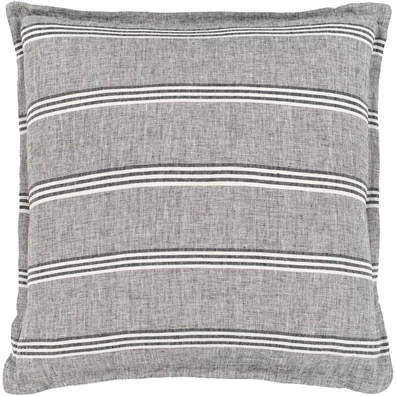 Alyssa Striped Linen Duvet Set - 1 Piece - Full