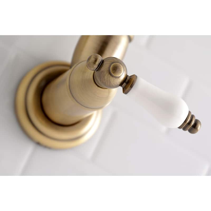 Restoration Wall Mounted Pot Filler Faucet