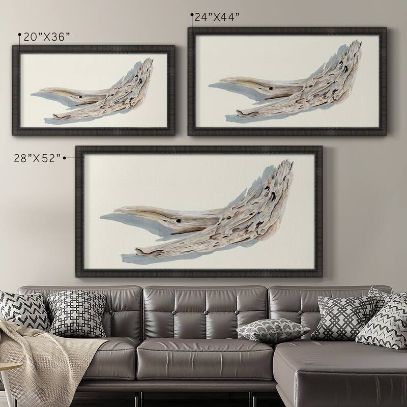 Driftwood Study III Premium Framed Canvas- Ready to Hang
