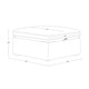 preview thumbnail 24 of 179, Mia Oversized Modular Sectional Fabric Sofa