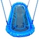preview thumbnail 2 of 27, gobaplay Round Tree Swing, 39" Platform Saucer (Swingset Frame Not Included) Double Platform