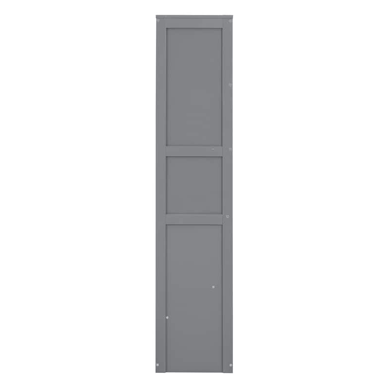 Full Smart Murphy Bed with 2-Tier Storage Cabinet