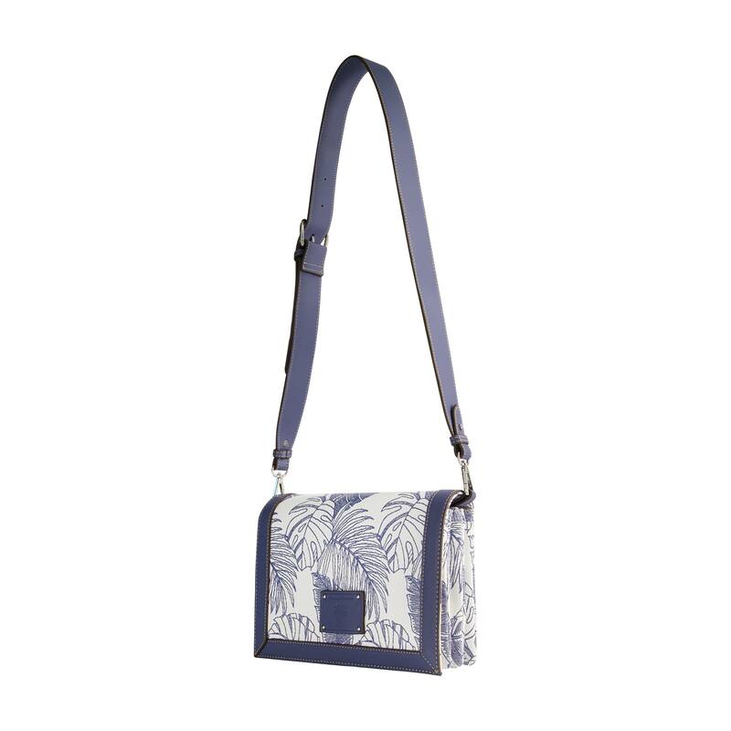 Tommy Bahama Graphic Leaf Print City Handbag
