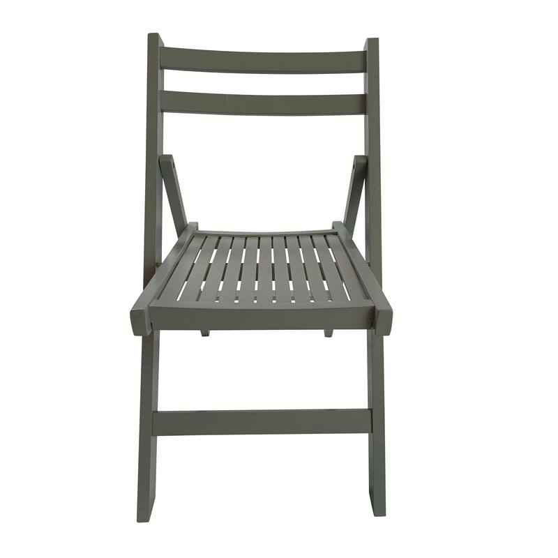 Furniture Slatted Wood Folding Special Event Chair - Wood,Set of 4, Folding Chair, Foldable Style