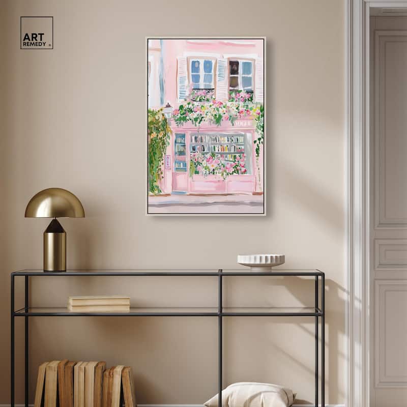 Little Magazine Store Canvas by Art Remedy