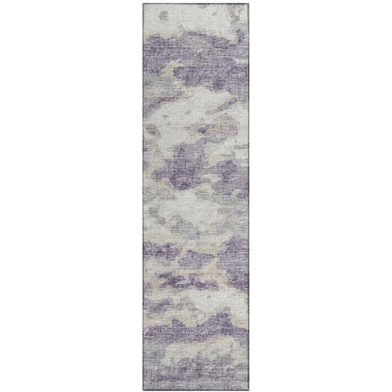 Indoor/ Outdoor Accord Modern Waves Washable Rug New