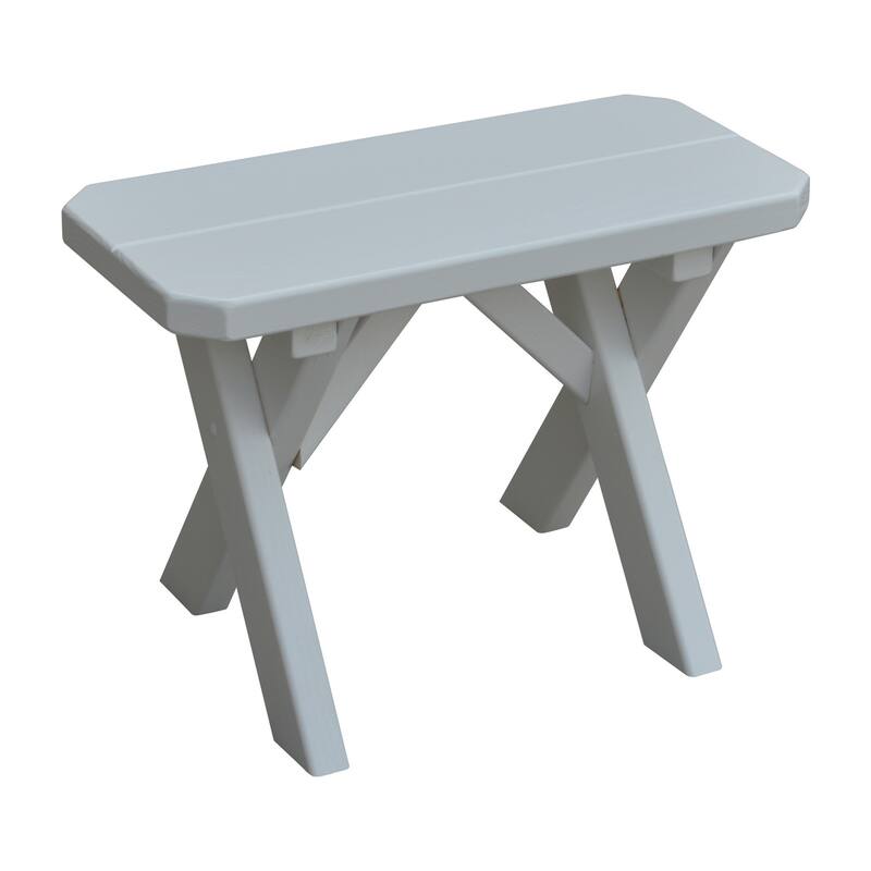 Pine 2' Crossleg Bench