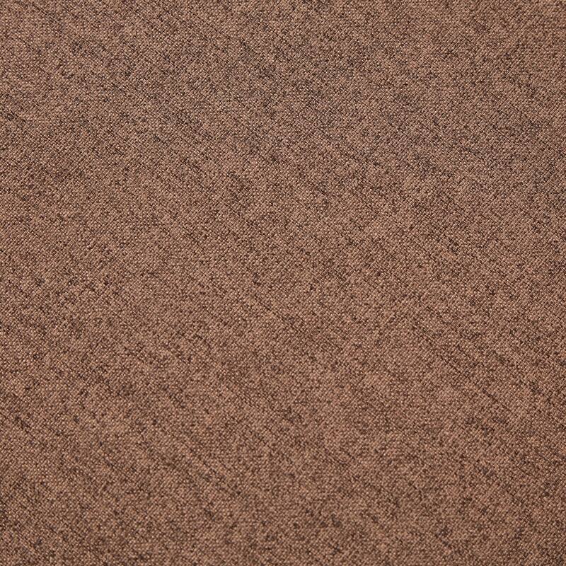 L Shaped 3 Seats Sofa with Armrest Organizer, Linen Sectional Sofa with Movable Ottoman, Comfy Upholstered 3 Seater Couch,