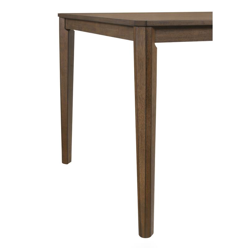Rectangular Wood Dining Table in Walnut