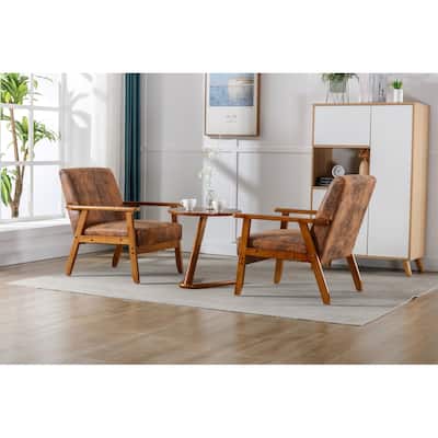 Accent Chairs Set of 2 with Side Table