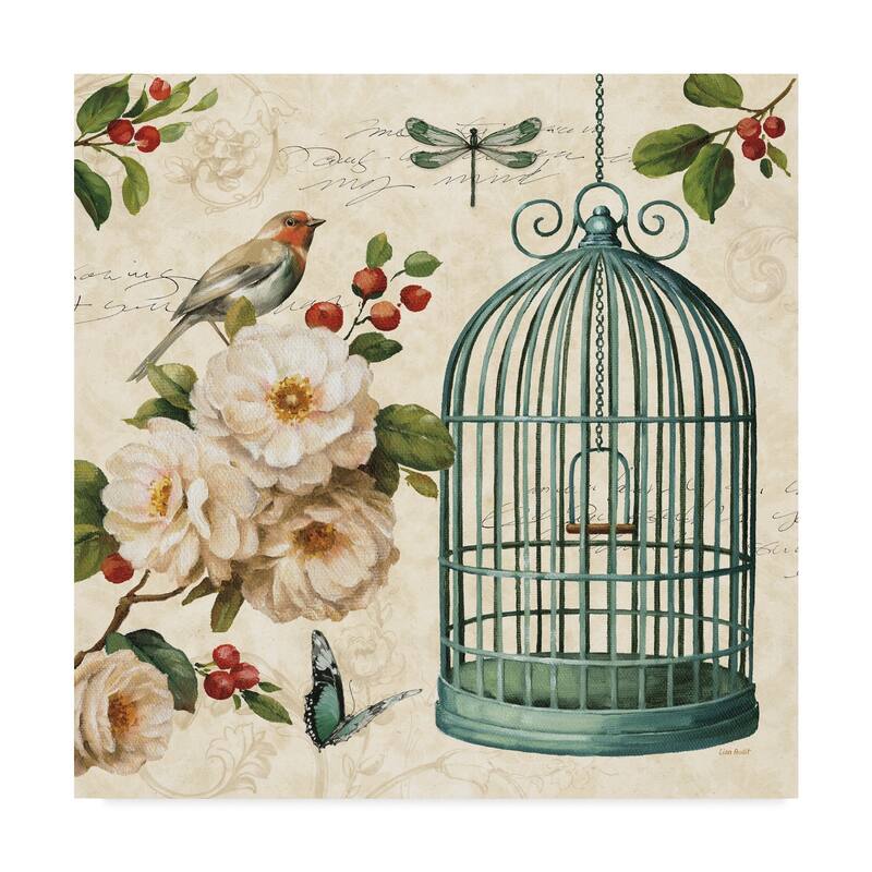 Lisa Audit 'Free As A Bird 1' Canvas Art