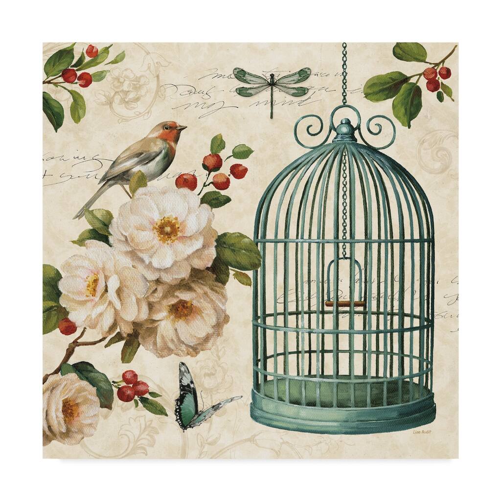 Lisa Audit 'Free As A Bird 1' Canvas Art